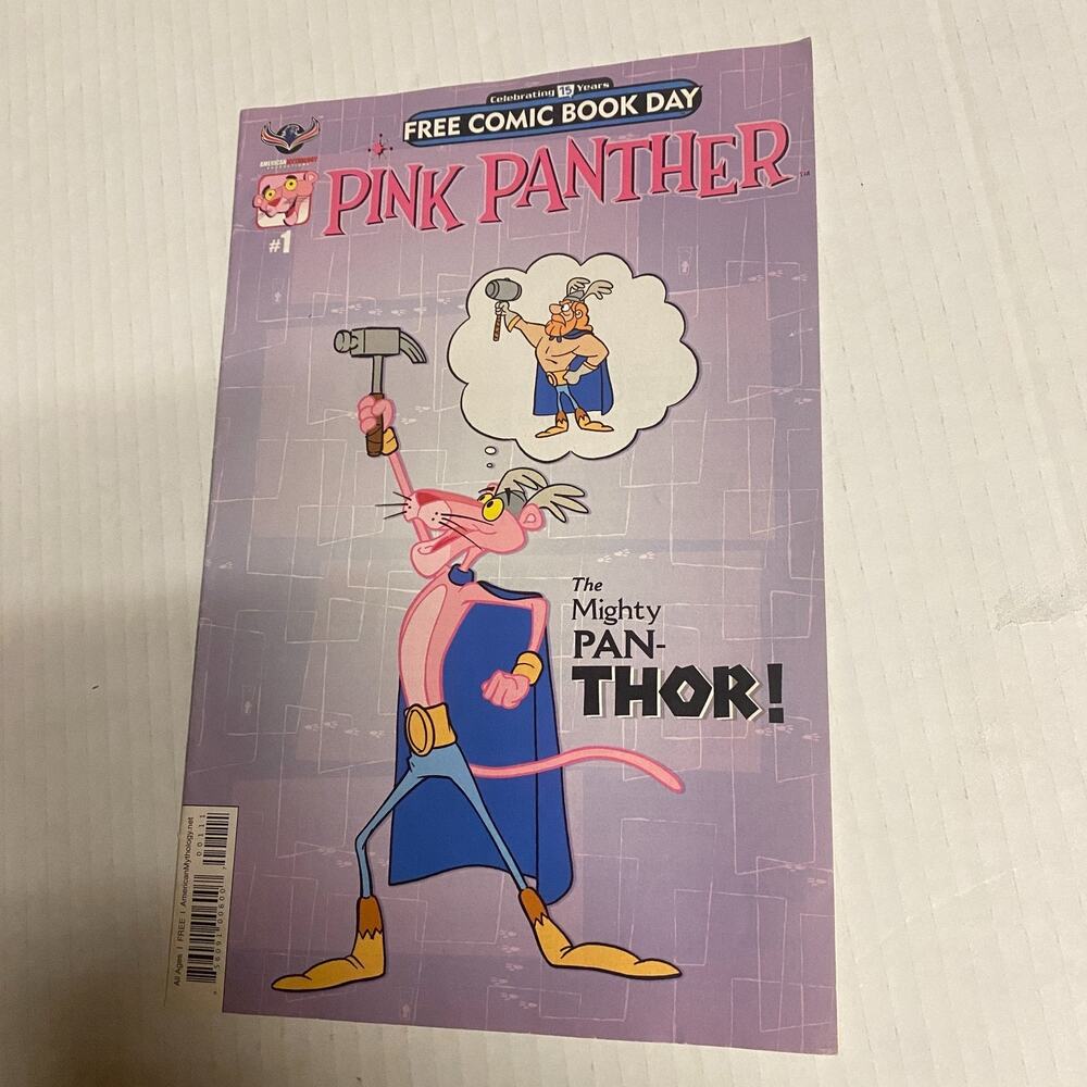 Pink Panther Comic Pan-Thor Free Comic Book Day #1 2016 FCBD
